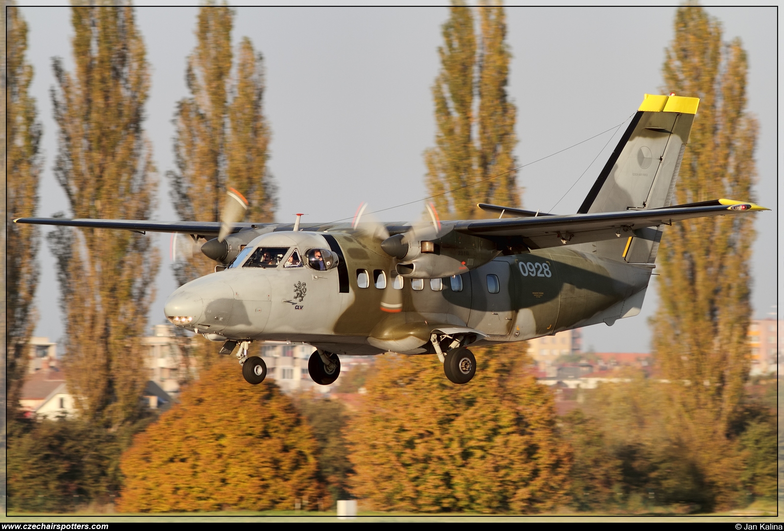 Czech - Air Force – Let L-410T Turbolet  0928
