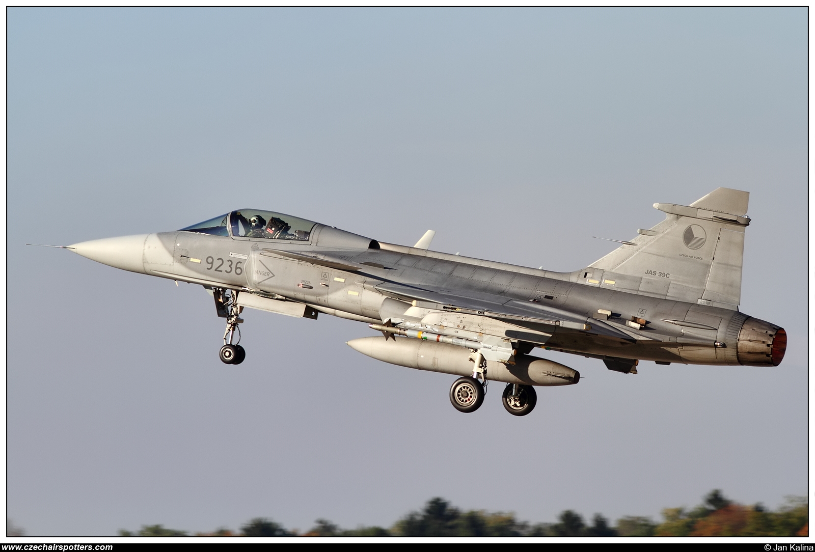 Czech - Air Force – Saab JAS39C Gripen 9236