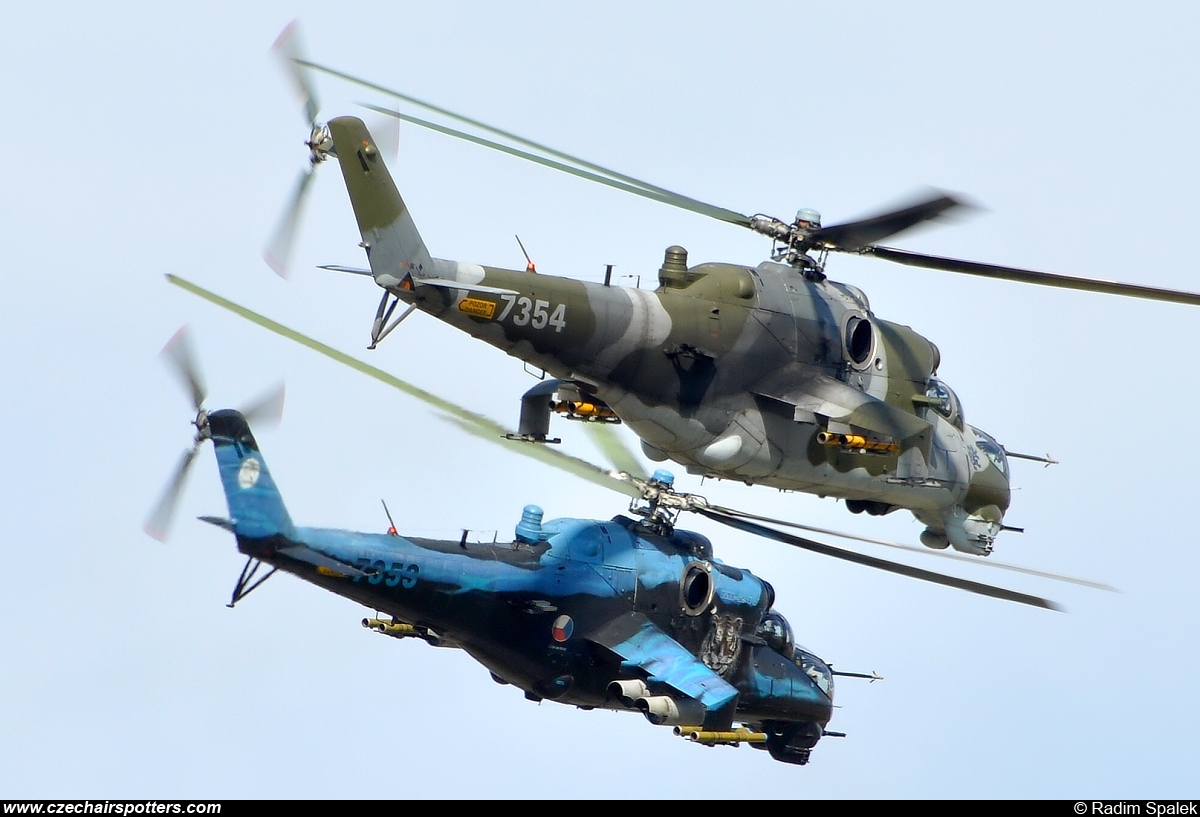 Czech - Air Force – Mil Mi-24V Hind 7354