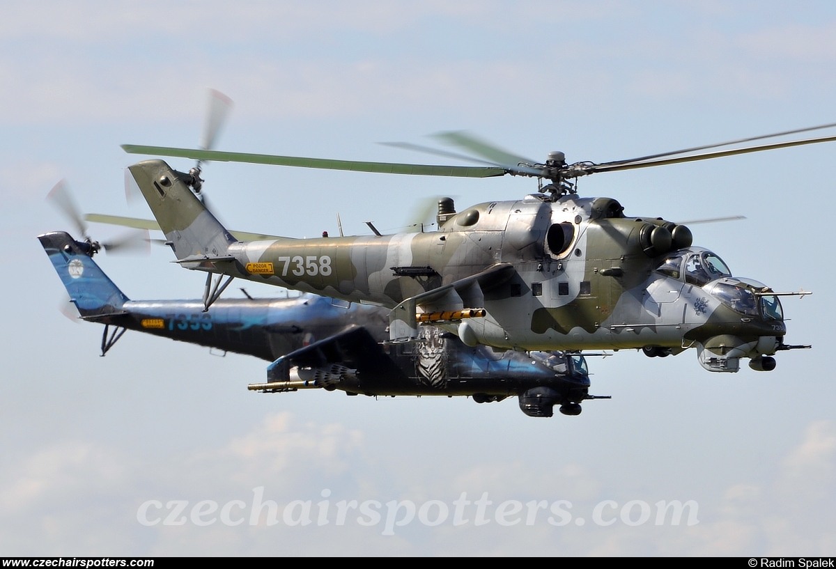 Czech - Air Force – Mil Mi-24V Hind 7358