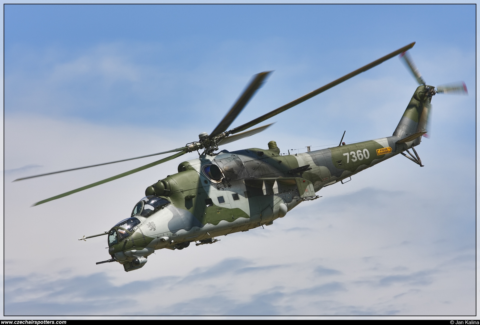Czech - Air Force – Mil Mi-24V Hind 7360