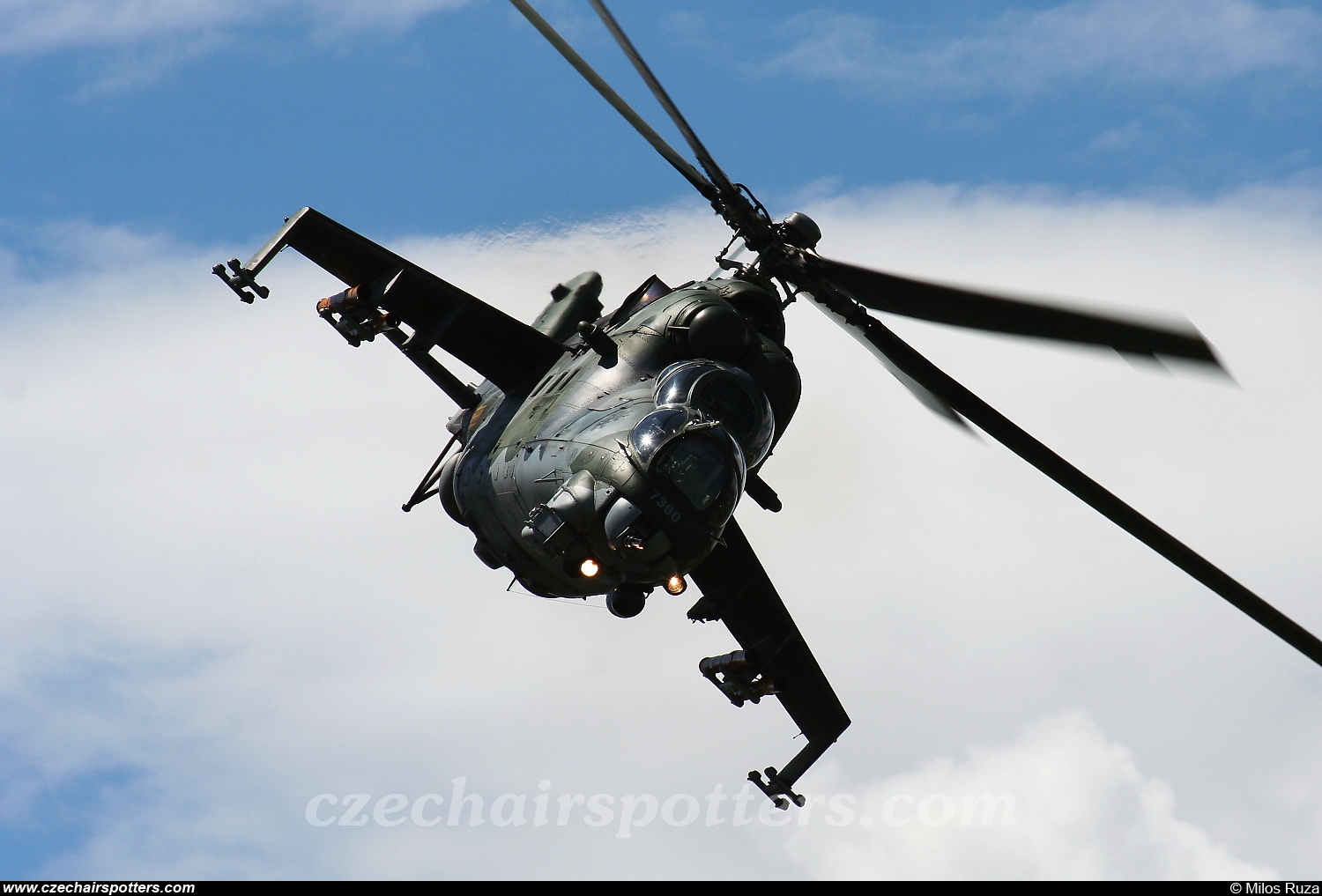 Czech - Air Force – Mil Mi-24V Hind 7360