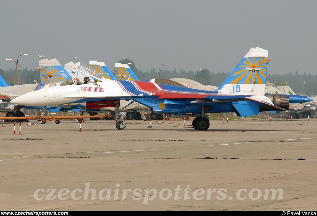 Russia - Air Force – Sukhoi Su-27 Flanker B 16