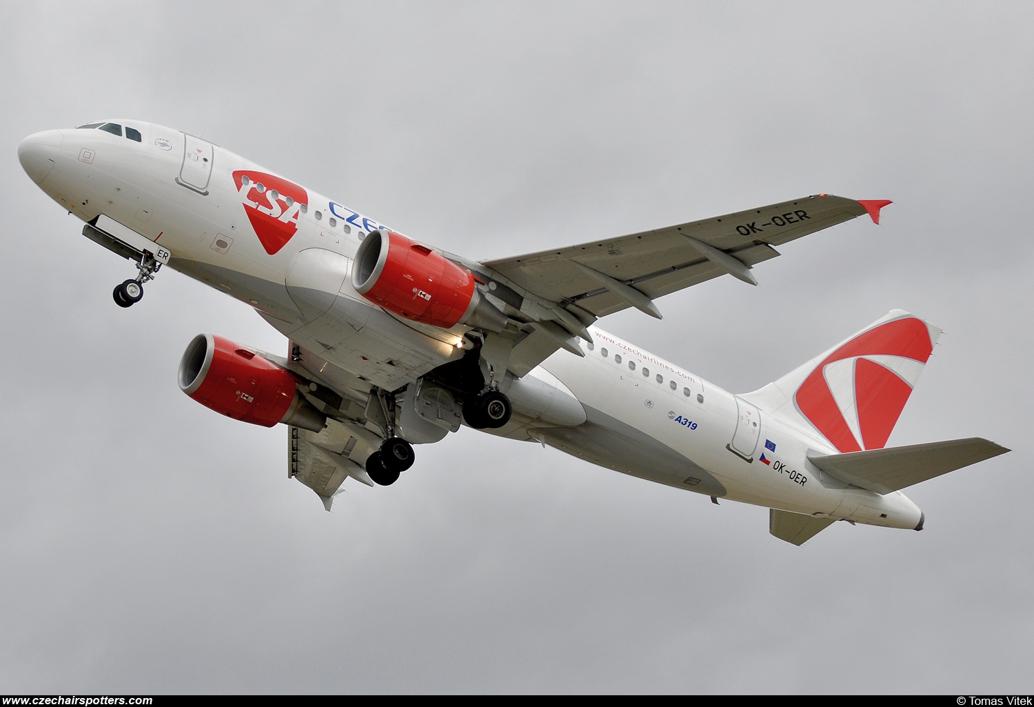 CSA - Czech Airlines – Airbus A319-112 OK-OER