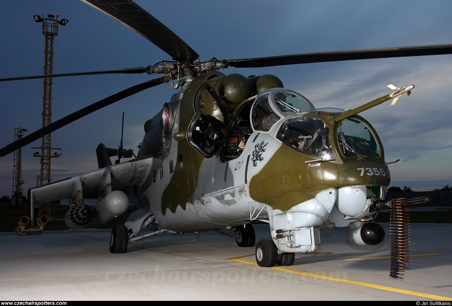 Czech - Air Force – Mil Mi-24V Hind 7355