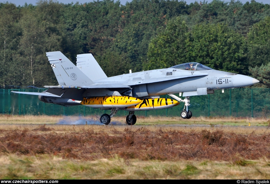Spain - Air Force – McDonnell Douglas EF-18A Hornet 15-11 / C.15-24