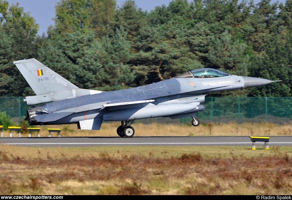 Belgium - Air Force – Lockheed F-16AM Fighting Falcon FA-70