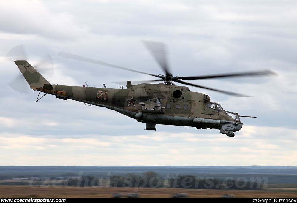 Russian-VVS – Mil Mi-24P Hind 21