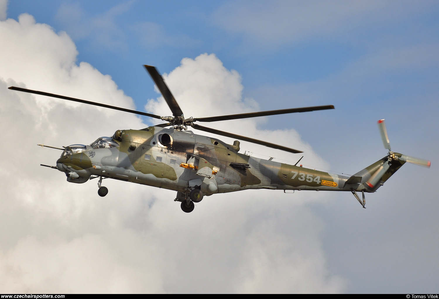Czech - Air Force – Mil Mi-24V Hind 7354