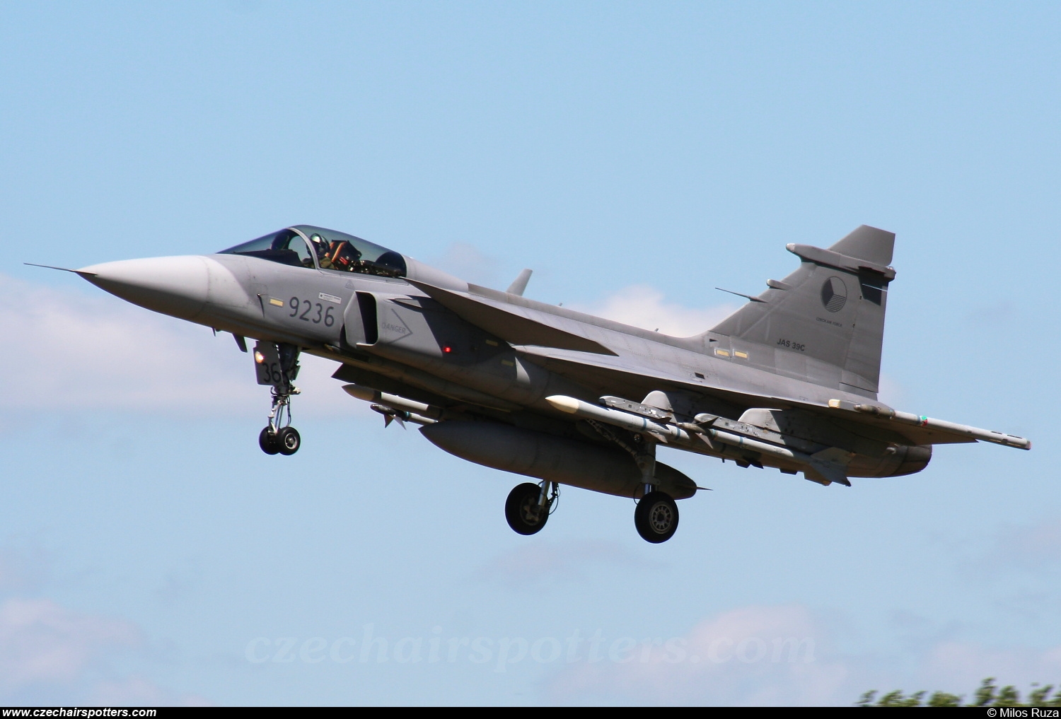 Czech - Air Force – Saab JAS39C Gripen 9236