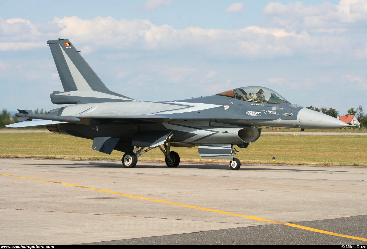 Belgium - Air Force – Fokker F-16AM Fighting Falcon FA-134