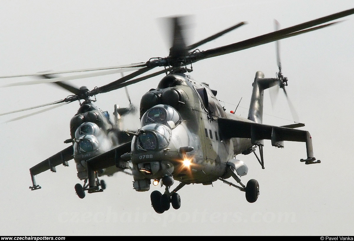 Czech - Air Force – Mil Mi-24V Hind 0788