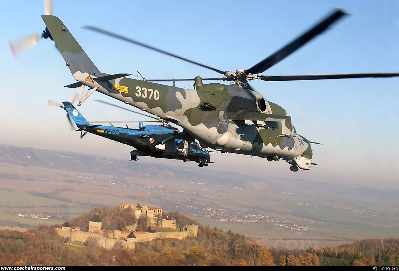 Czech - Air Force – Mil Mi-24V Hind 3370