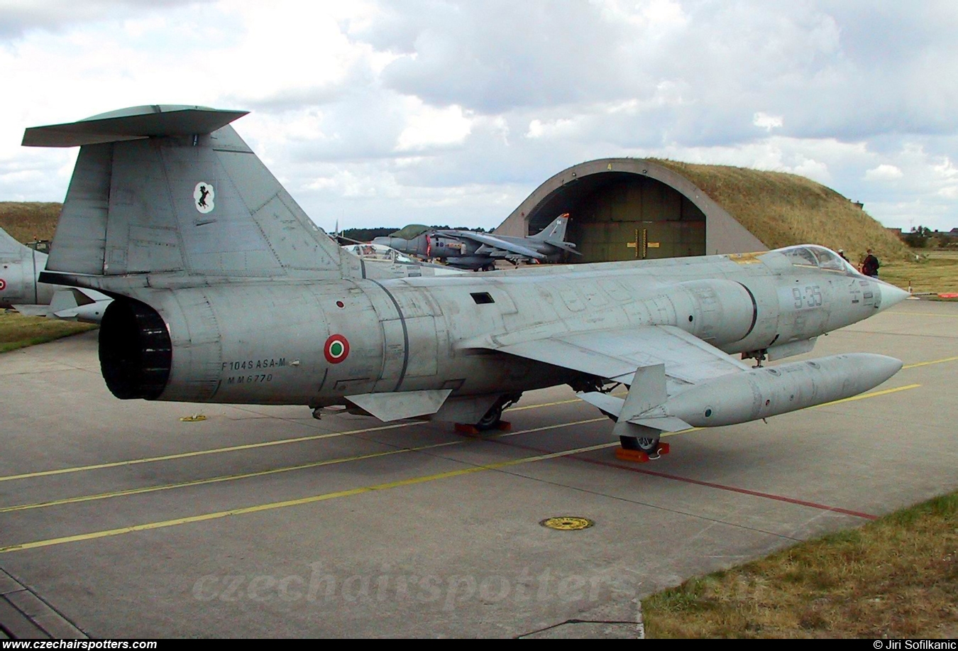Italy - Air Force – Aeritalia F-104S ASA M Starfighter 9-35