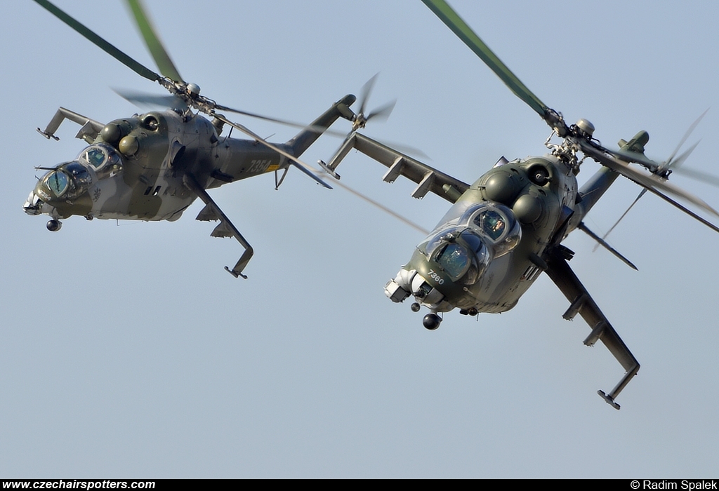 Czech - Air Force – Mil Mi-24V Hind 7360