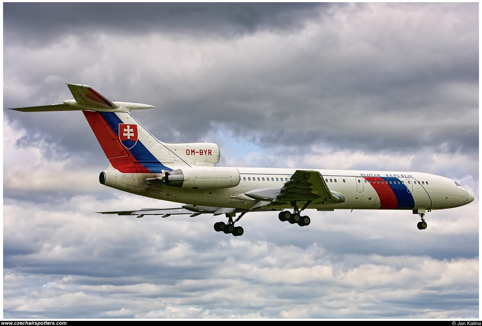 Slovakia - Air Force – Tupolev Tu-154M OM-BYR
