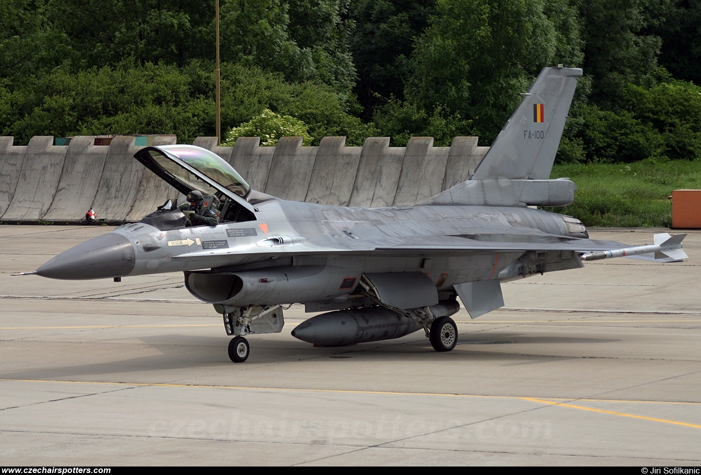 Belgium - Air Force – SABCA F-16AM Fighting Falcon FA-100