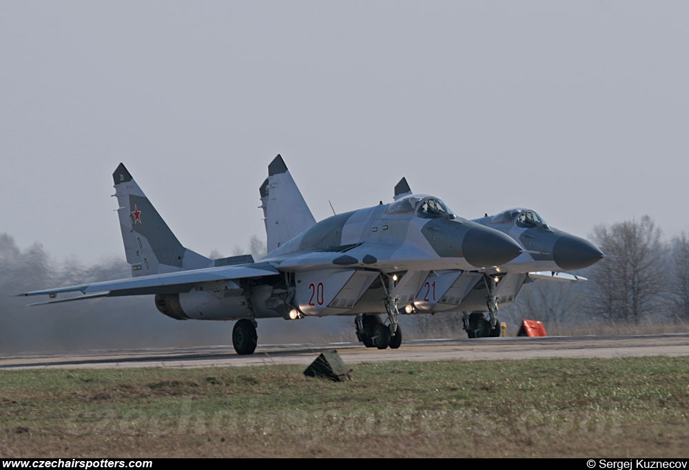 Russian-VVS – Mikoyan-Gurevich MiG-29SMT 20