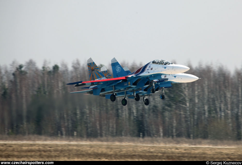Russian-VVS – Sukhoi Su-27 UB Flanker C 25