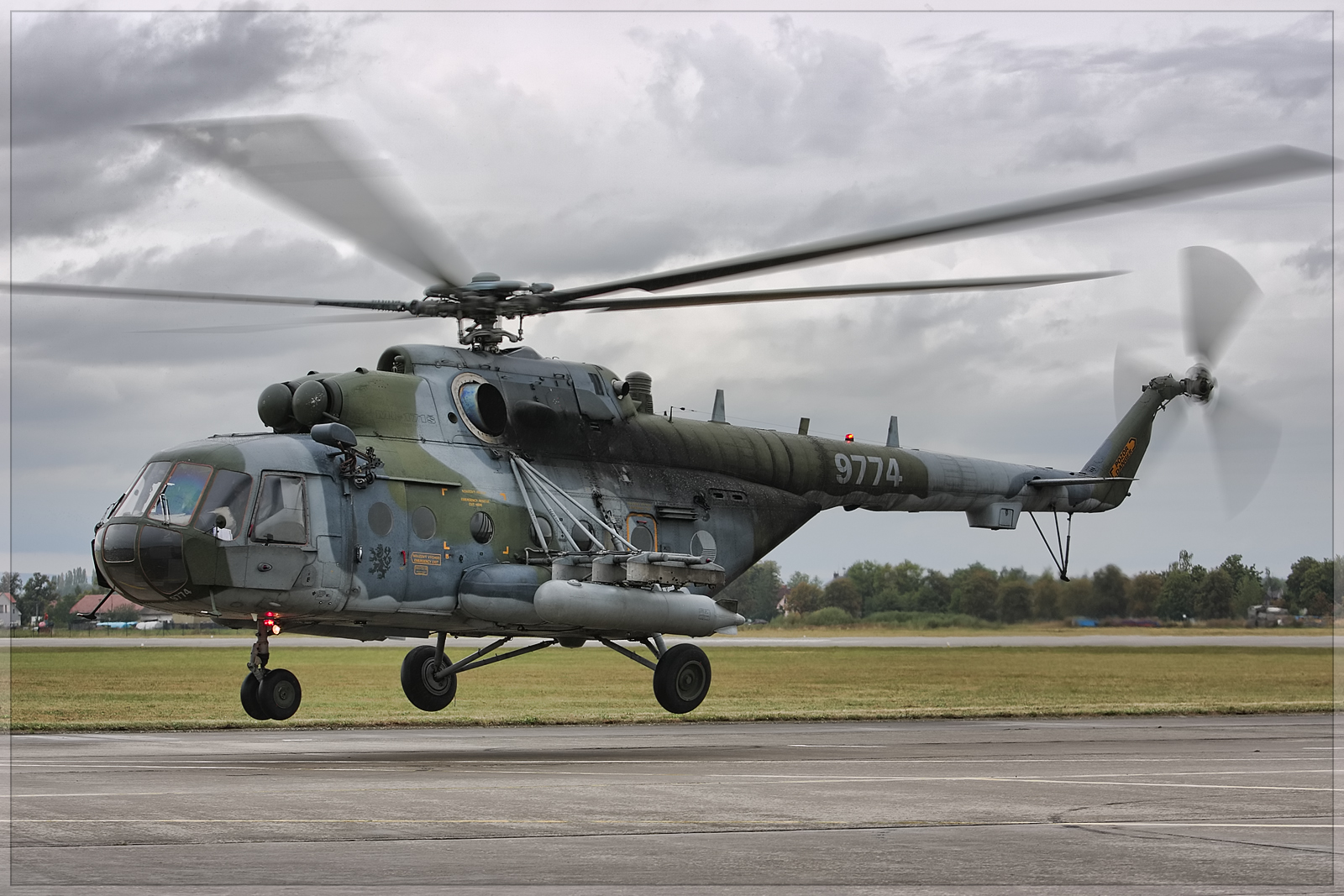 Czech - Air Force – Mil Mi-17-1(Sh) 9774