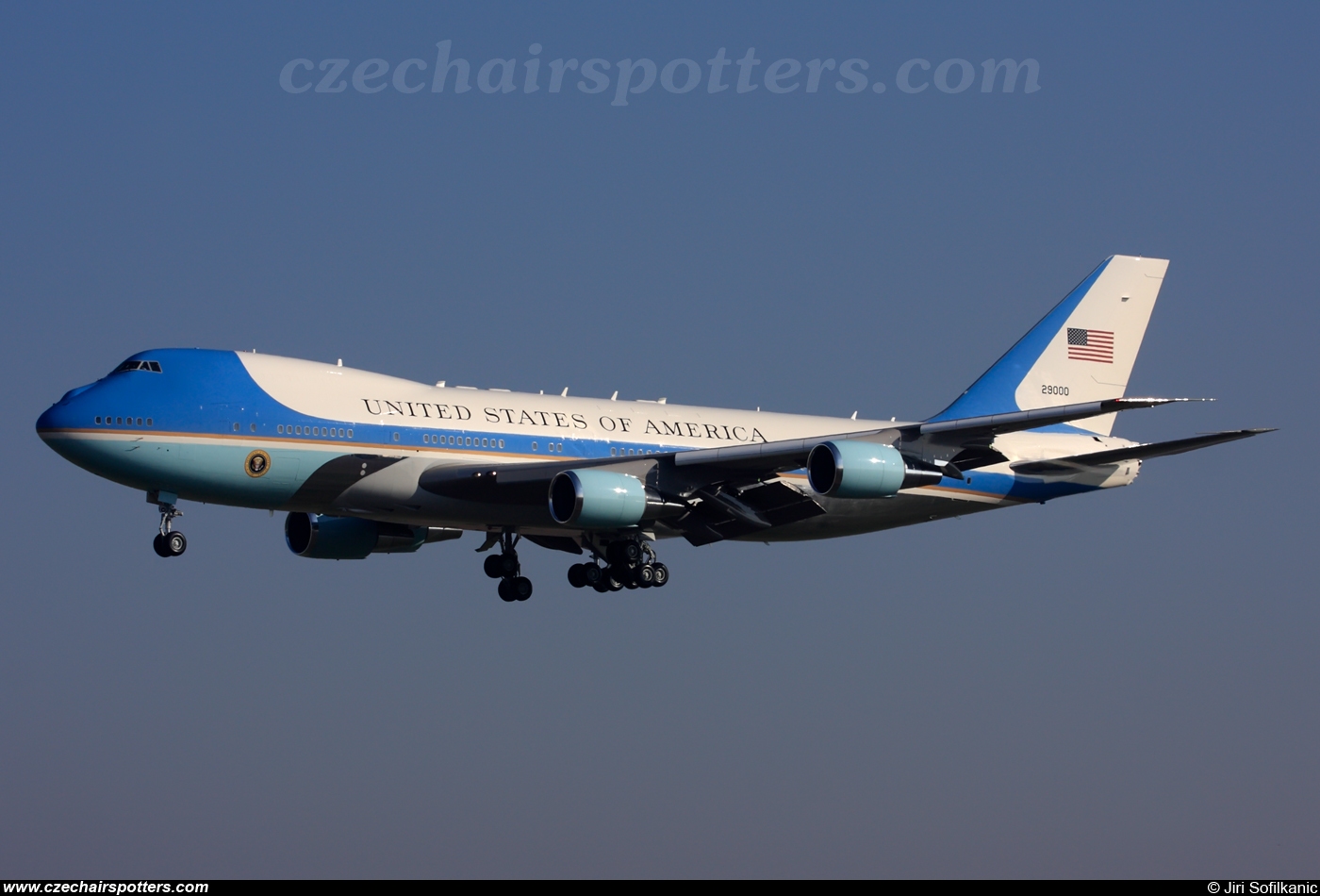 USA - Air Force – Boeing Boeing 747-2G4B (VC-25A) 92-9000