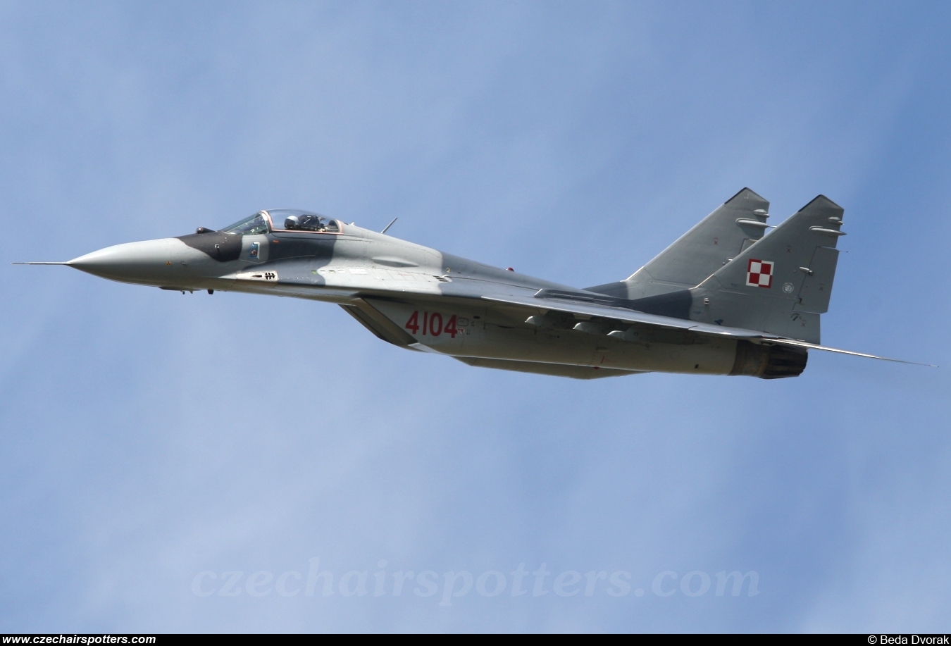 Poland - Air Force – Mikoyan-Gurevich MiG-29G / 9-12A 4104