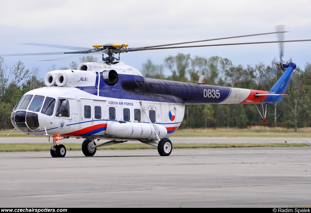 Czech - Air Force – Mil Mil Mi-8S Hip  0835