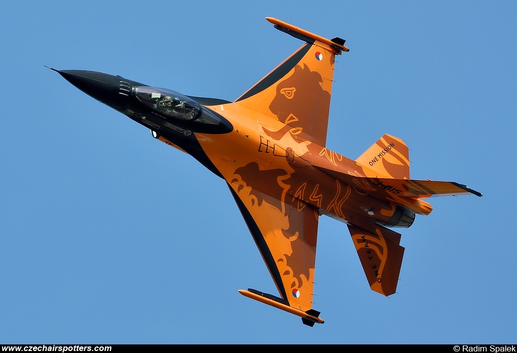 Netherlands - Air Force – Fokker F-16AM Fighting Falcon J-015
