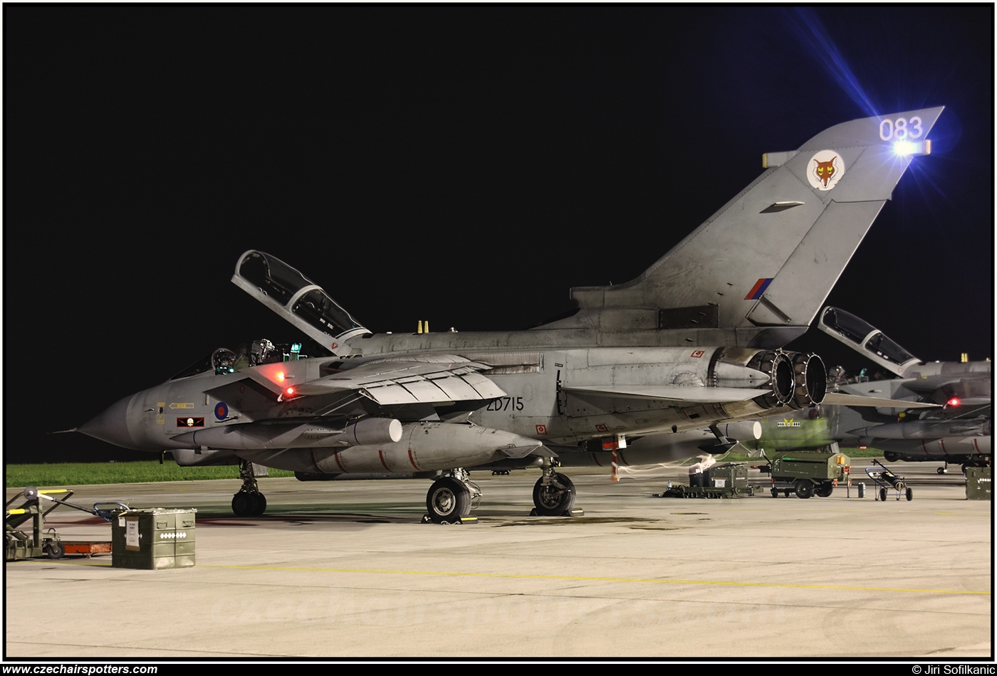 UK - Air Force – Panavia  Tornado GR4 ZD715 / 08