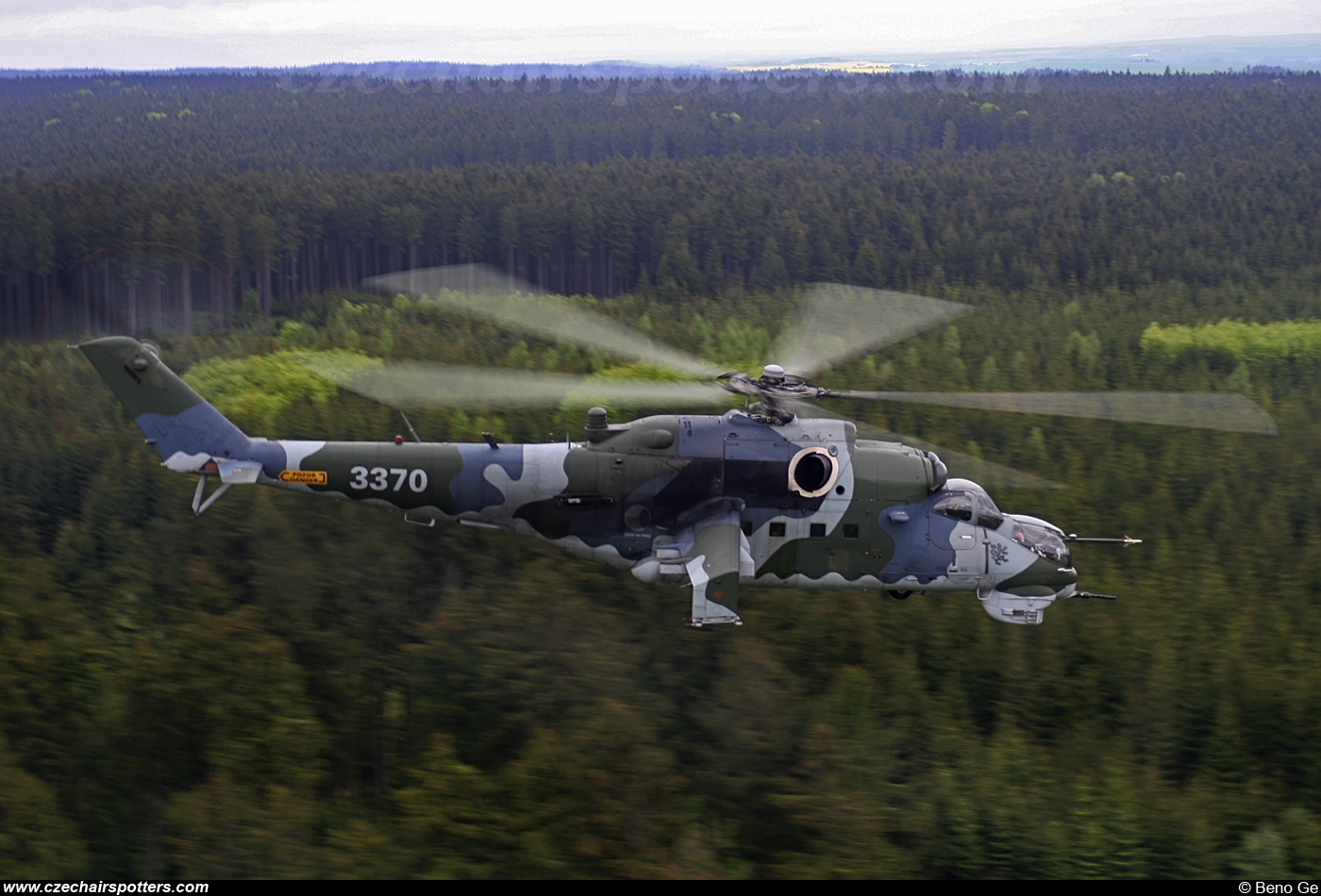 Czech - Air Force – Mil Mi-24V Hind 3370