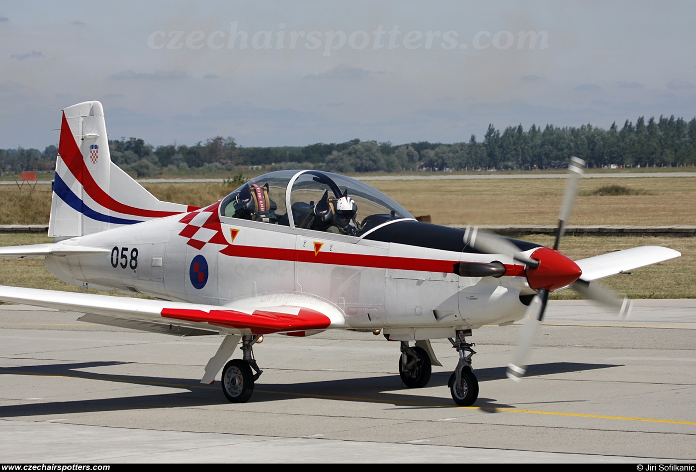Croatia - Air Force – Pilatus Aircraft PC-9M 058