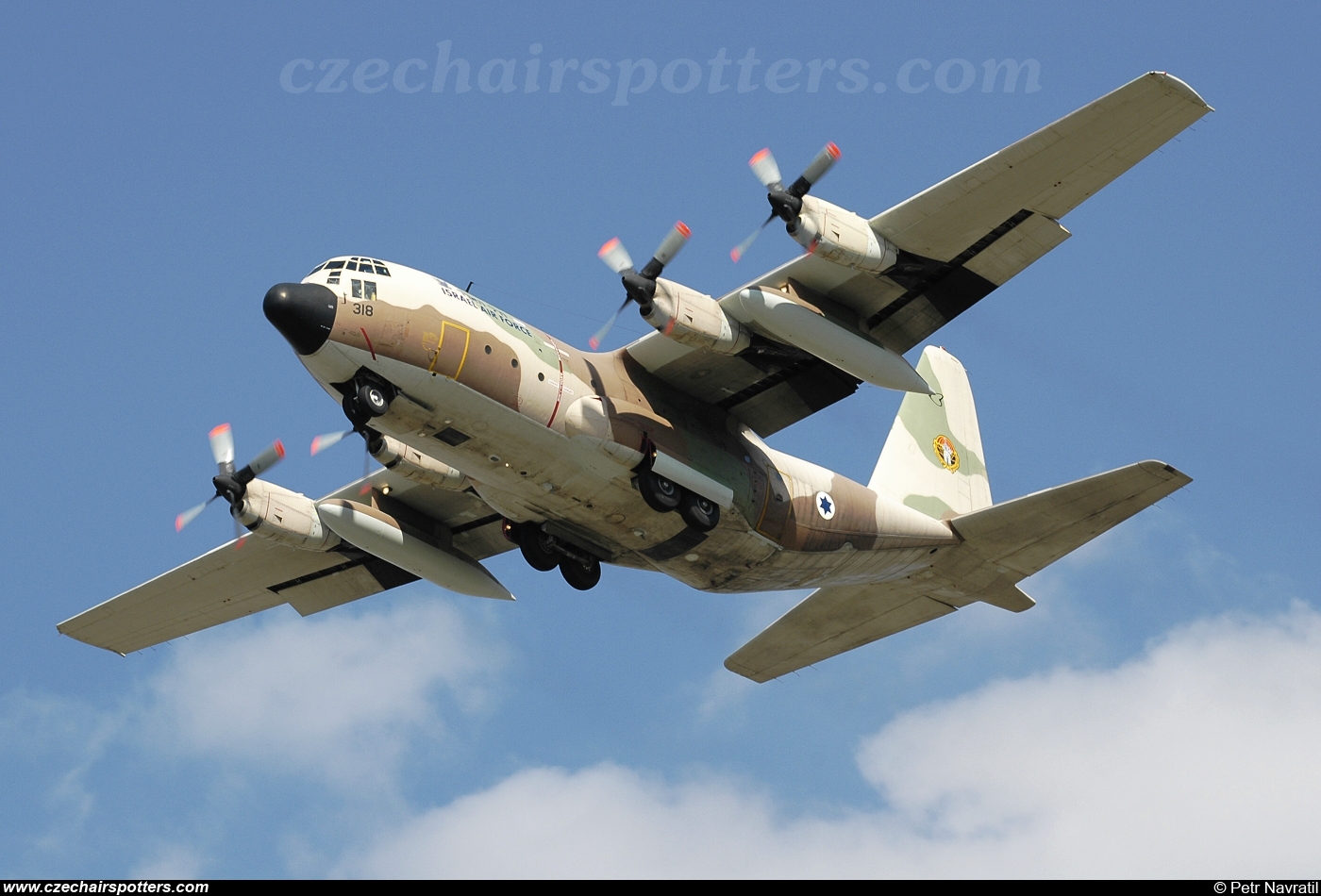 Israel - Air Force – Lockheed C-130E Karnaf 318 / 4X-FBK