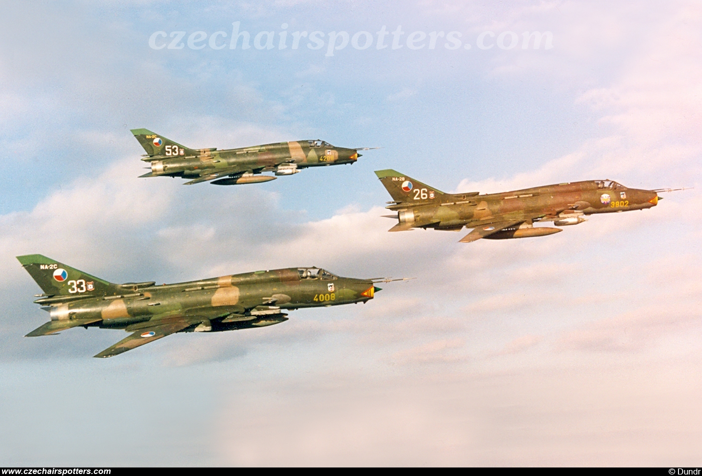 Czech - Air Force – Sukhoi Su-22 M-4 Fitter 3802 / NA-2B/26
