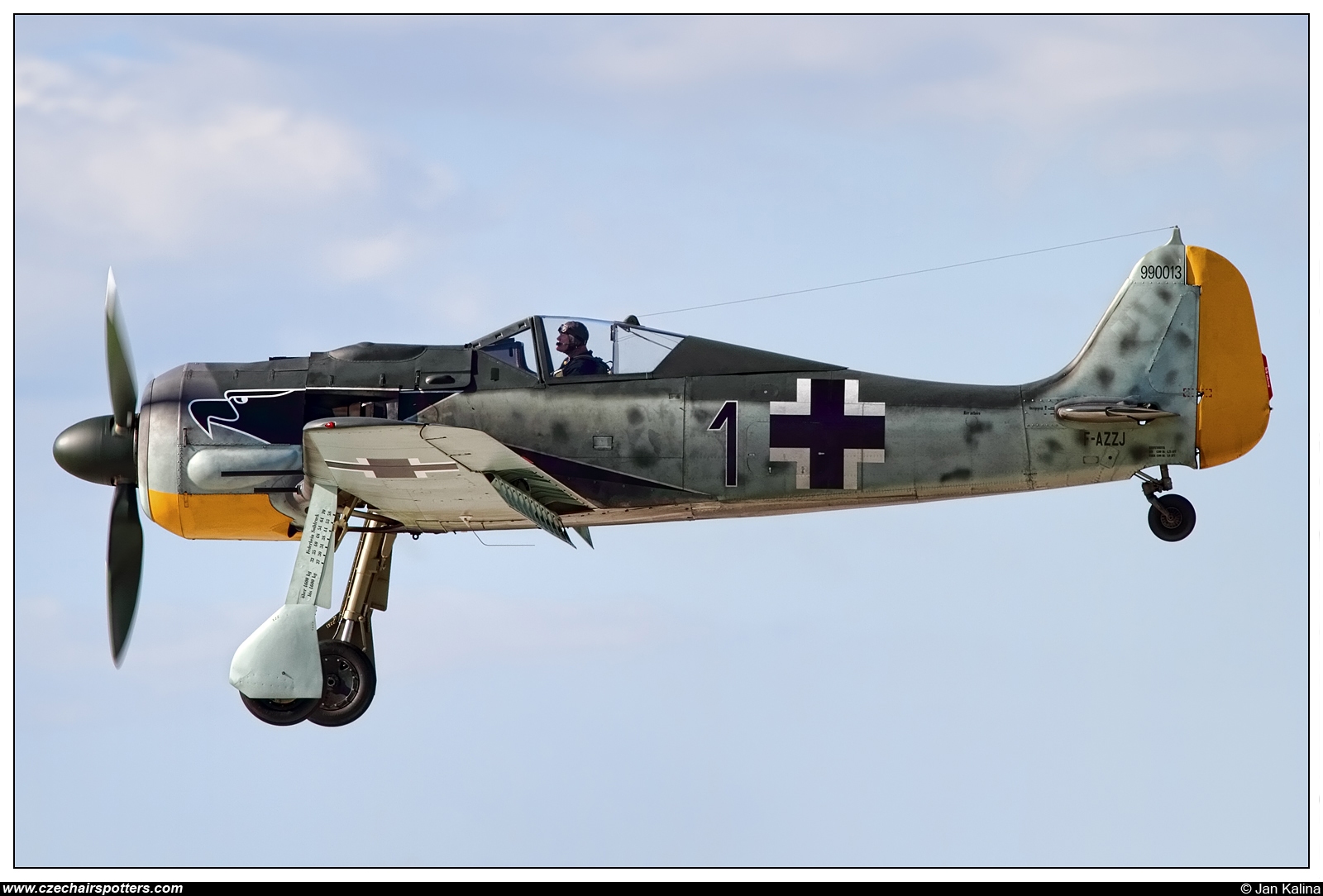 Jacquard collection – Flugwerk Fw 190 A8/N F-AZZJ