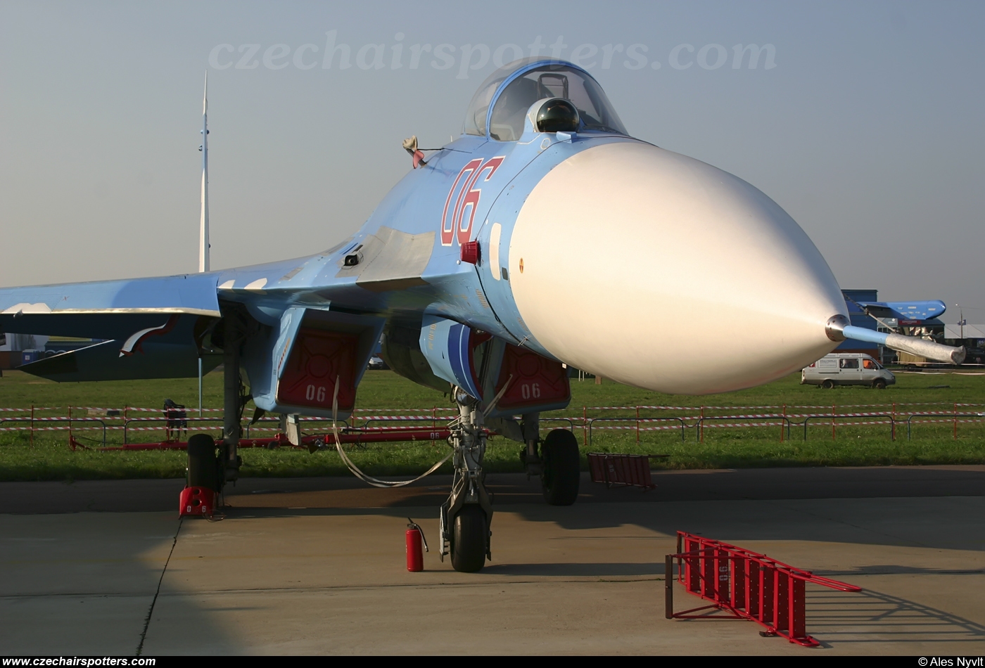 Russian-VVS – Sukhoi Su-27 SM Flancer 06 RED