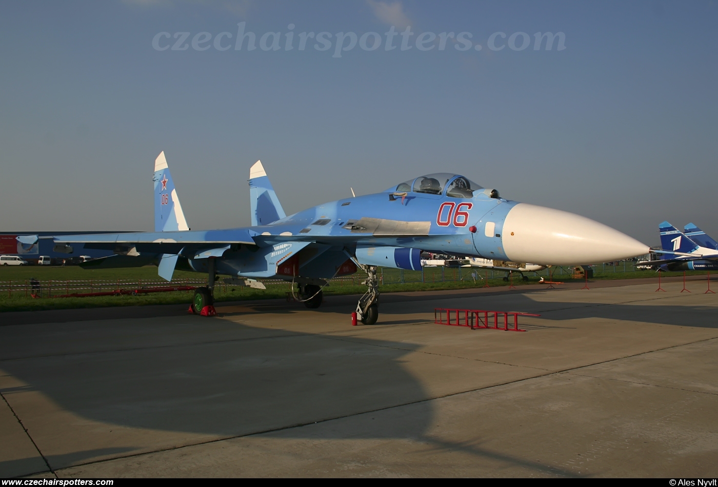 Russian-VVS – Sukhoi Su-27 SM Flancer 06 RED