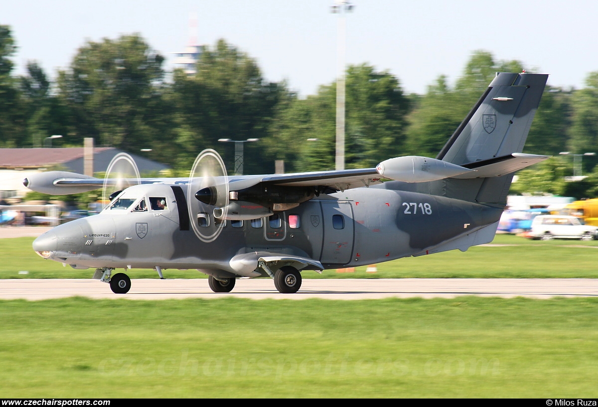 Slovakia - Air Force – Let L-410UVP-E Turbolet  2718