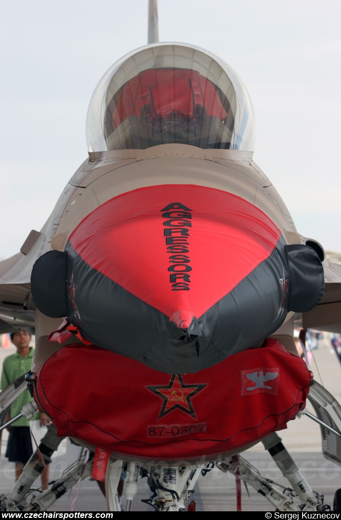 USA - Air Force – General Dynamics F-16C Fighting Falcon AF870307
