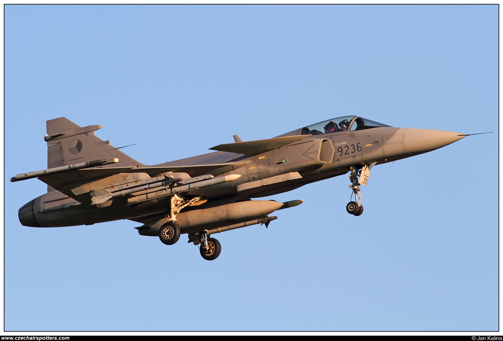 Czech - Air Force – Saab JAS39C Gripen 9236