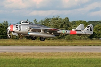 private – De Havilland Vampire FB6 (DH-100) 50/SE-DSX