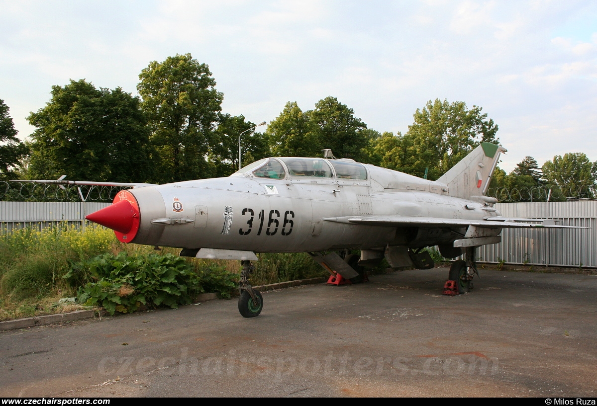 Czech - Air Force – Mikoyan-Gurevich MiG-21UM 3166
