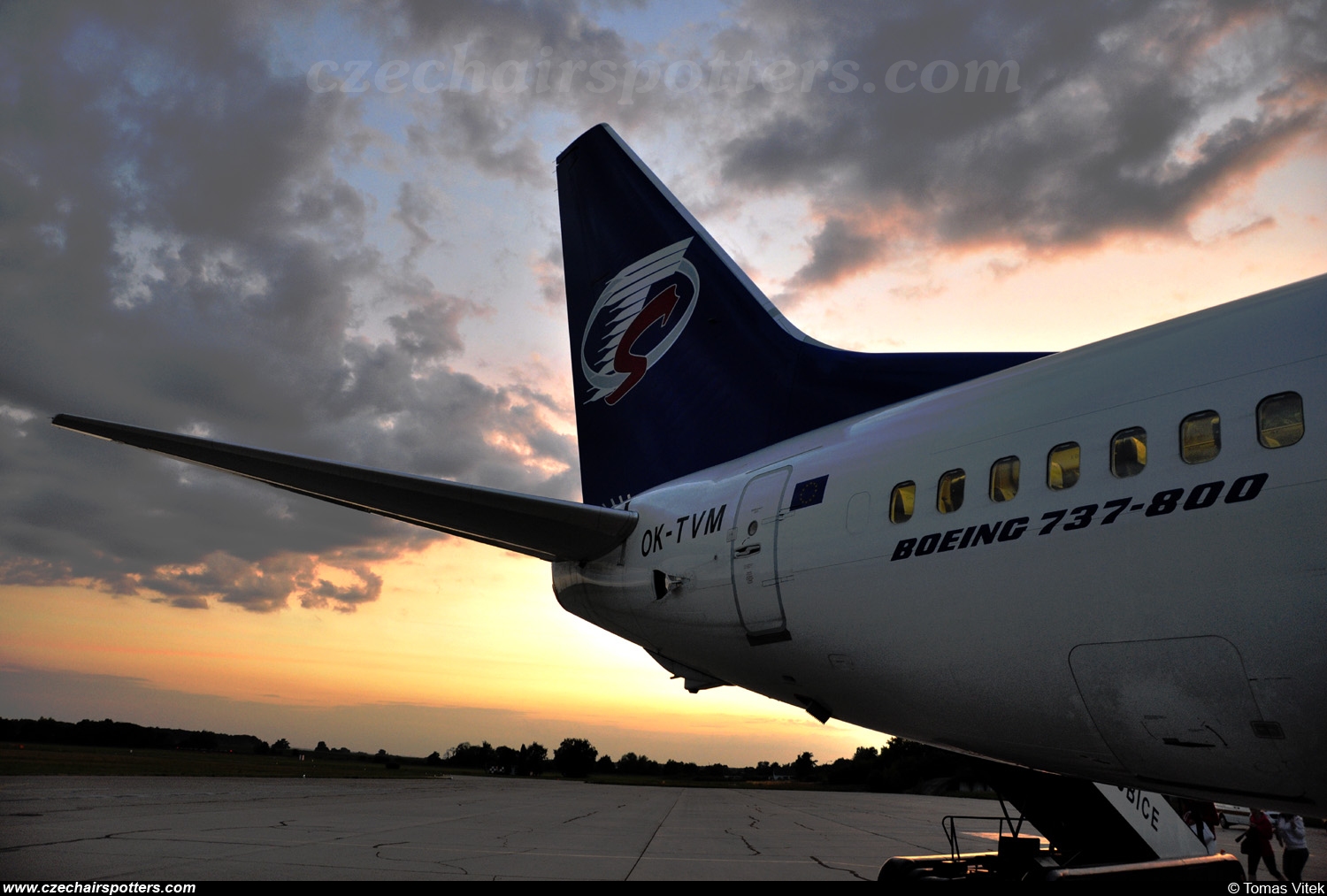 Travel Service – Boeing B737-8FN OK-TVM