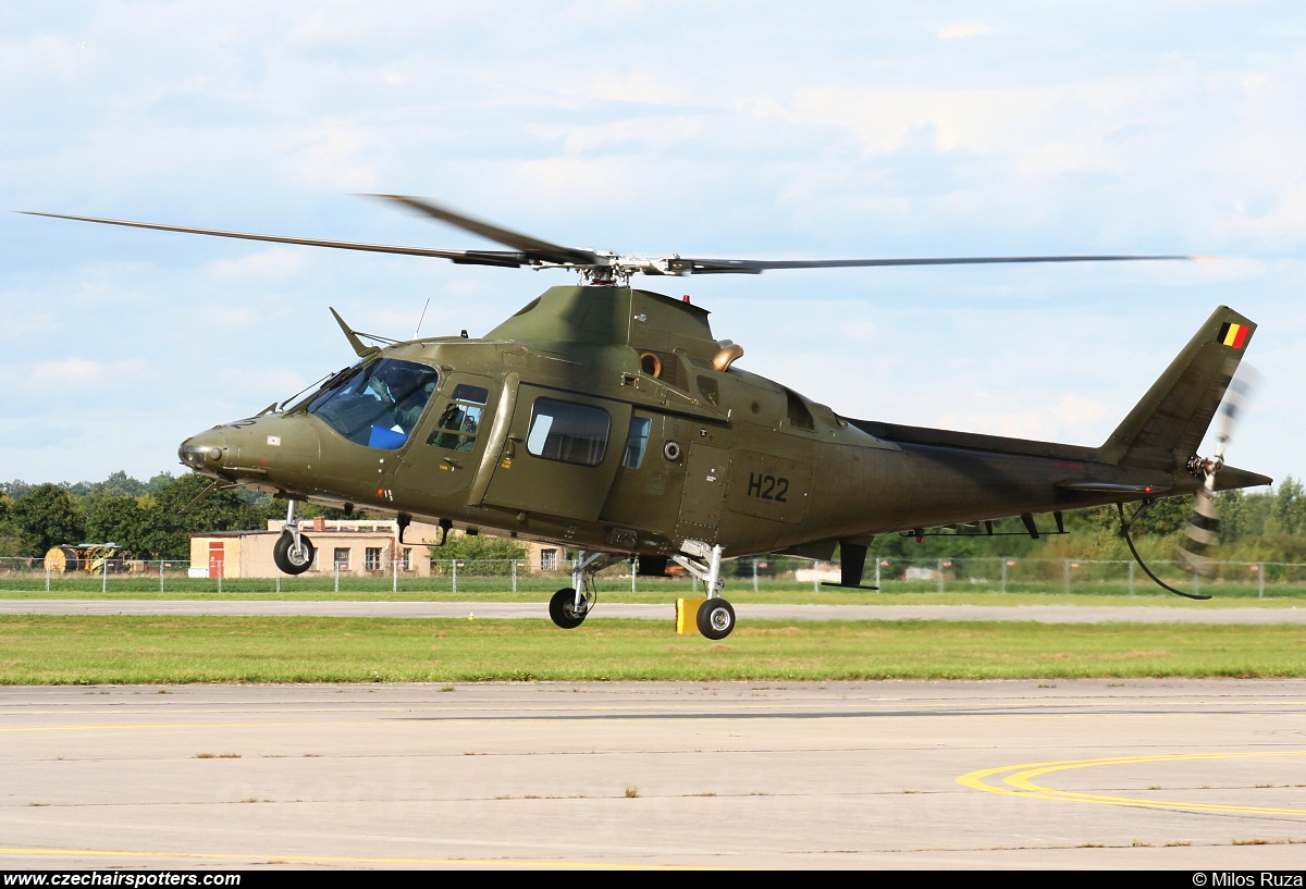 Belgium - Air Force – Agusta Westland Agusta A-109B H22