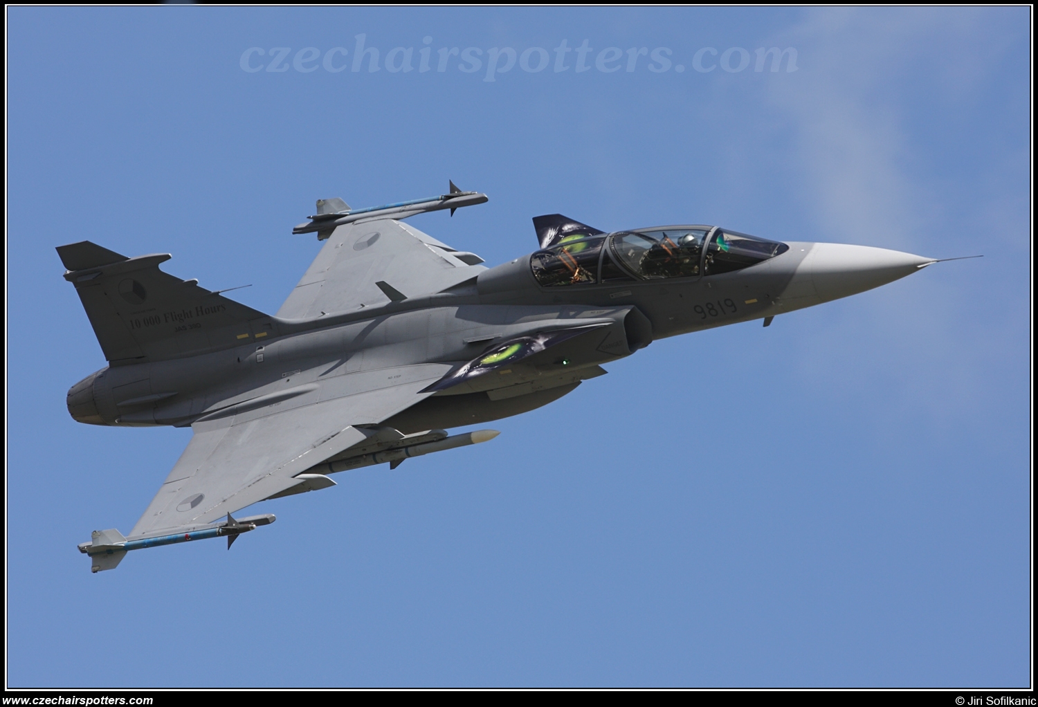 Czech - Air Force – Saab JAS39D Gripen 9819