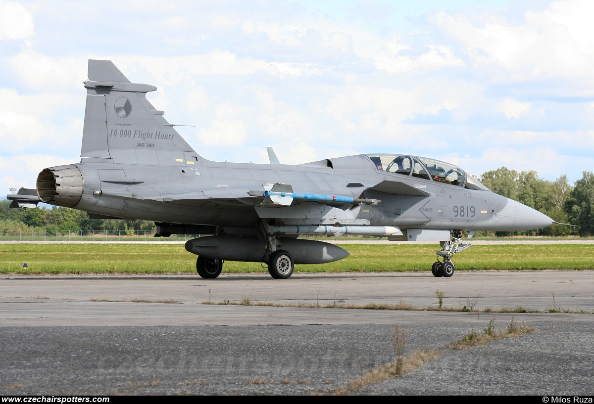 Czech - Air Force – Saab JAS39D Gripen 9819