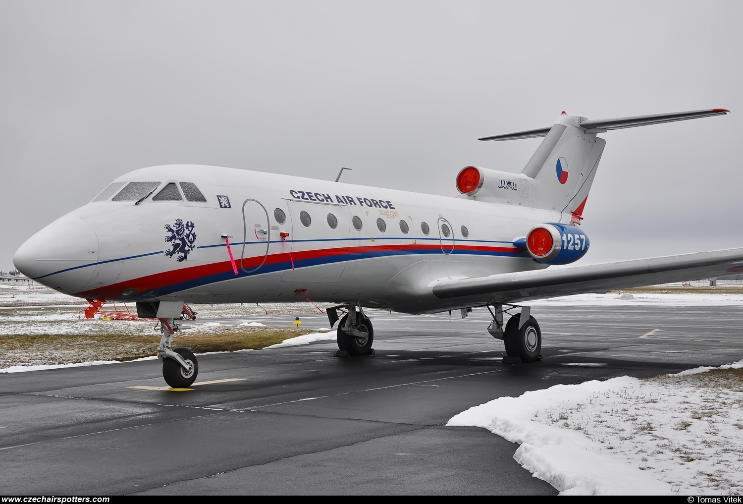 Czech - Air Force – Yakovlev Yak-40M Codling 1257
