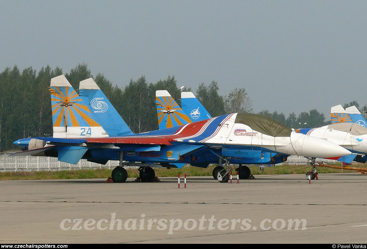 Russia - Air Force – Sukhoi Su-27 UB Flanker C 24