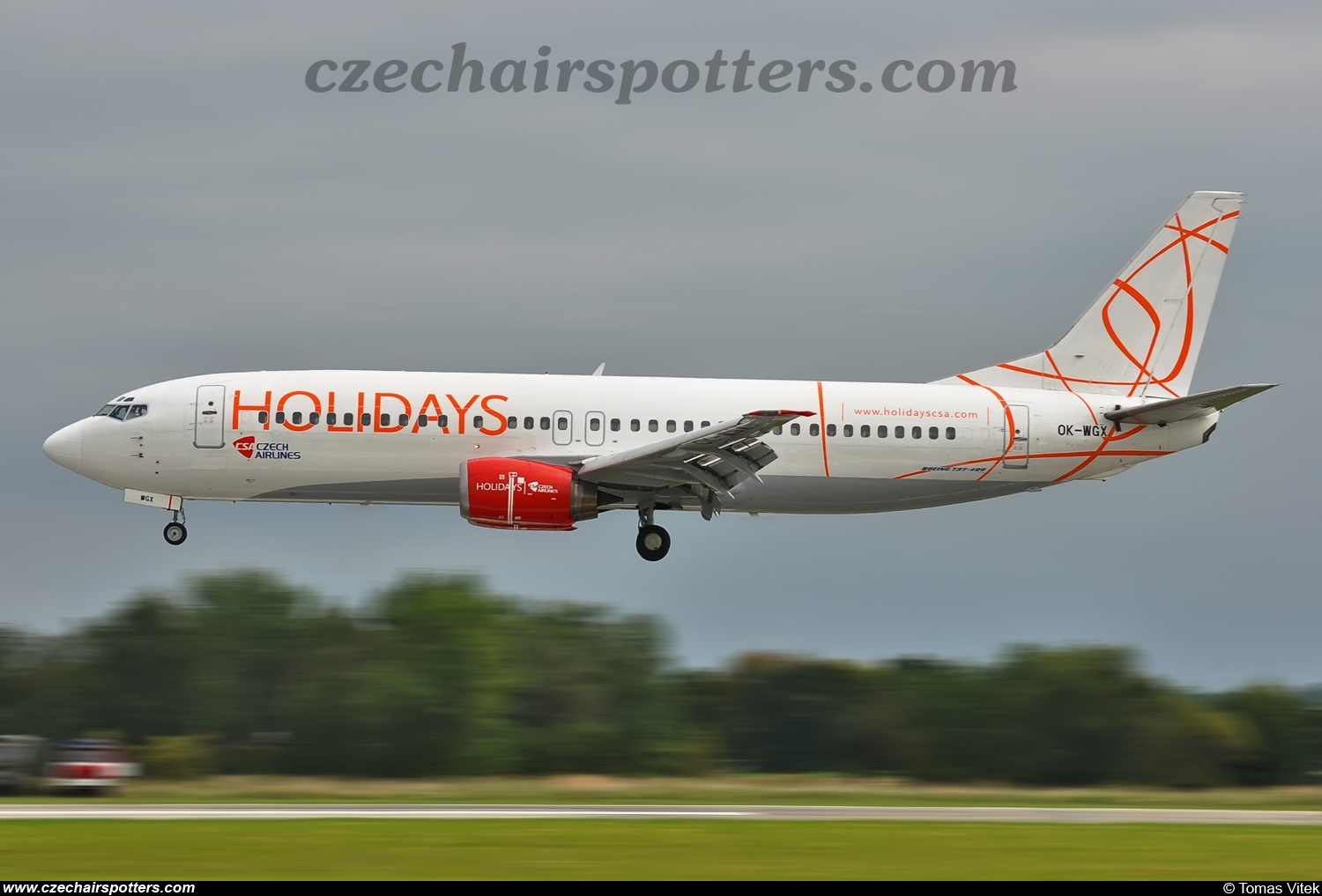 CSA - Czech Airlines – Boeing B737-45S OK-WGX