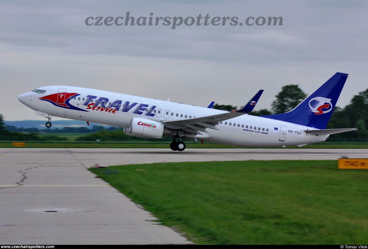 Travel Service – Boeing B737-8Q8 OK-TVJ