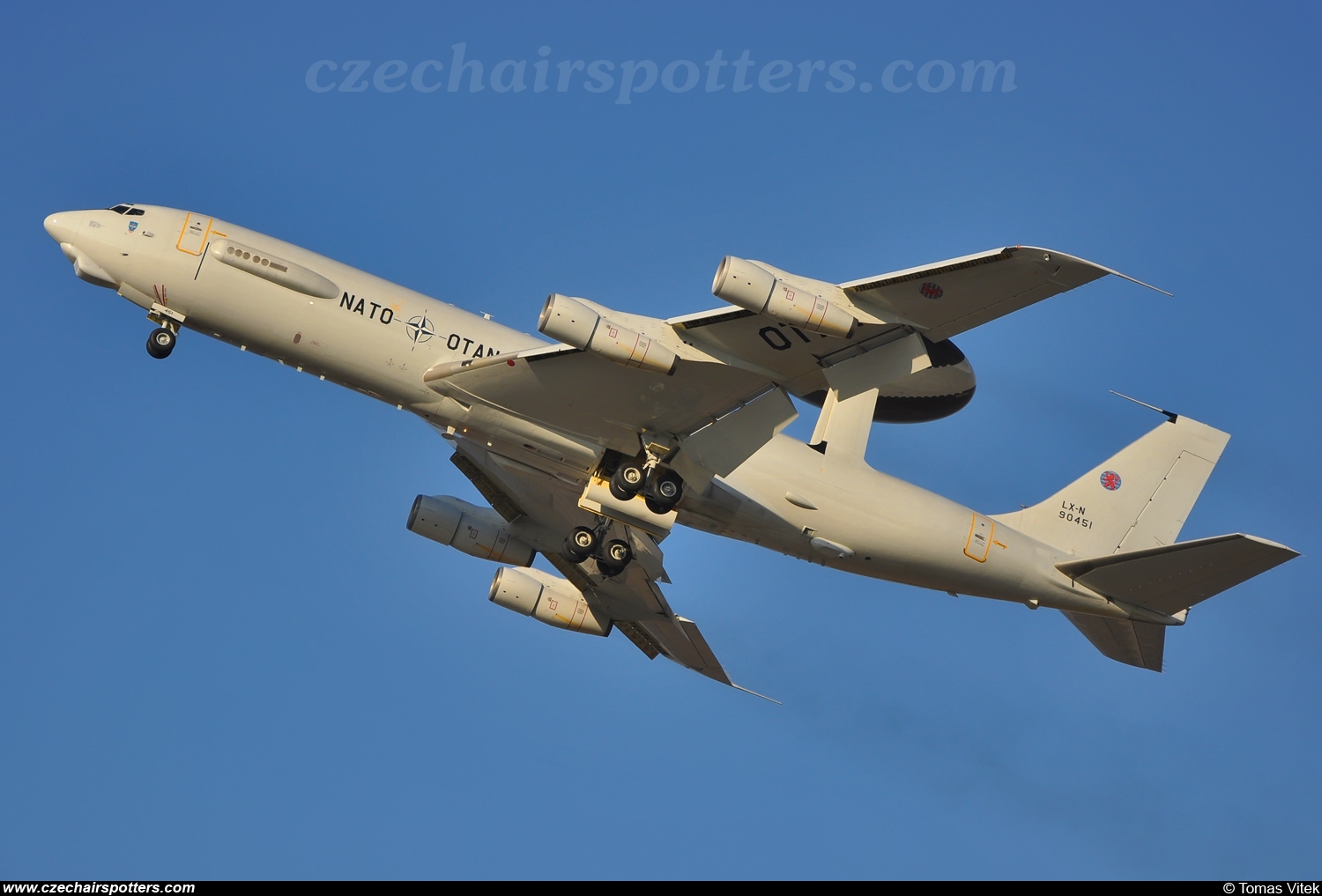 Unknown – Boeing E-3A Sentry LX-90451
